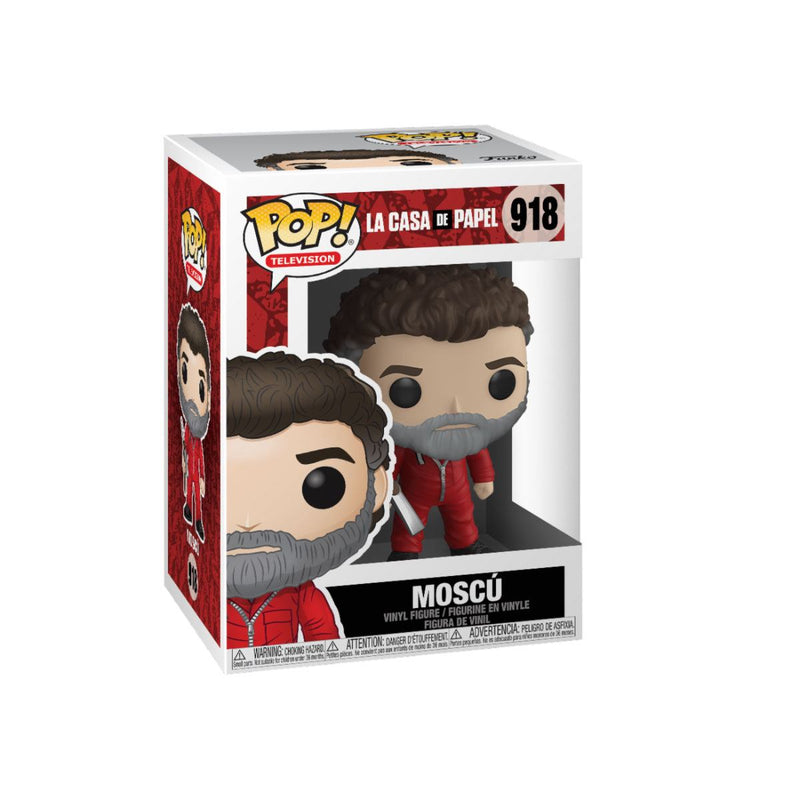 Money Heist POP! TV  Figure Moscow 9 cm(pre-order) (6555170471990)