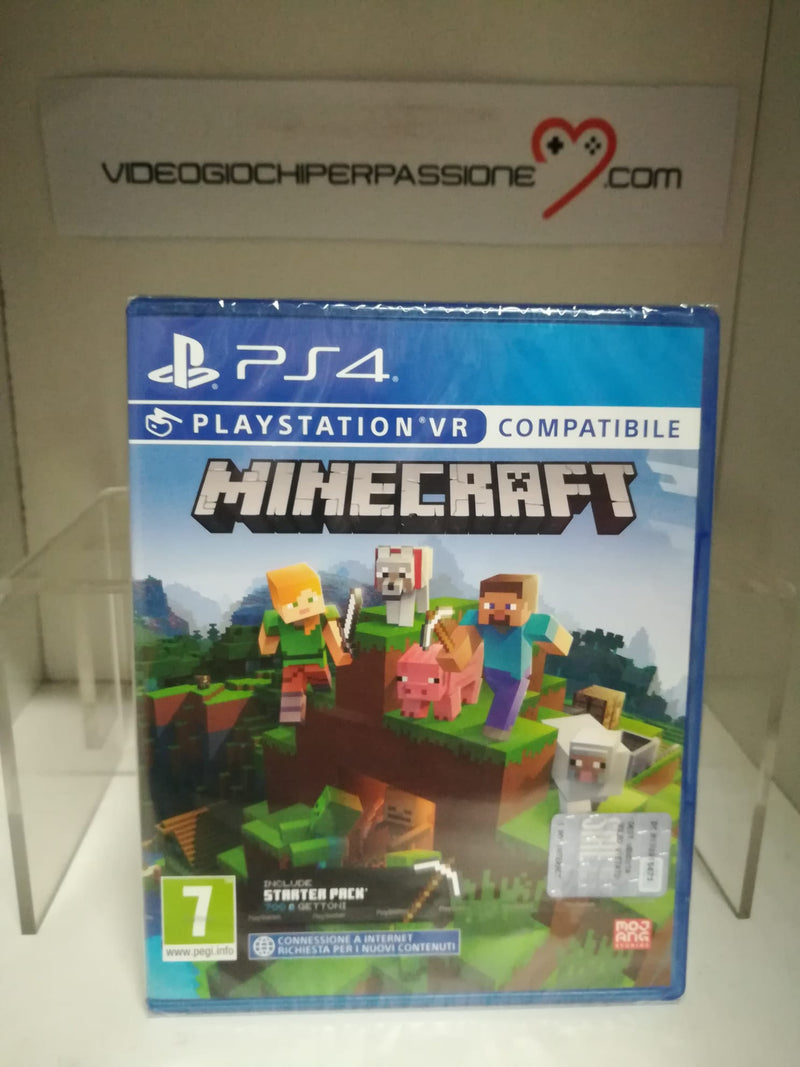 Minecraft: Starterpack  (PSVR) - PlayStation 4 Edizione Europea con Italiano (6622037999670)
