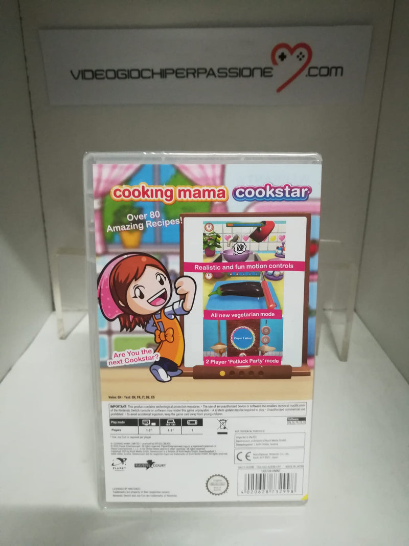 Cooking Mama Switch Game COKeM International Cooking Mama Cookstar