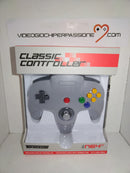 Controller, Gamepad di Gioco cablata per N64 Controller Grey (8044572672302)