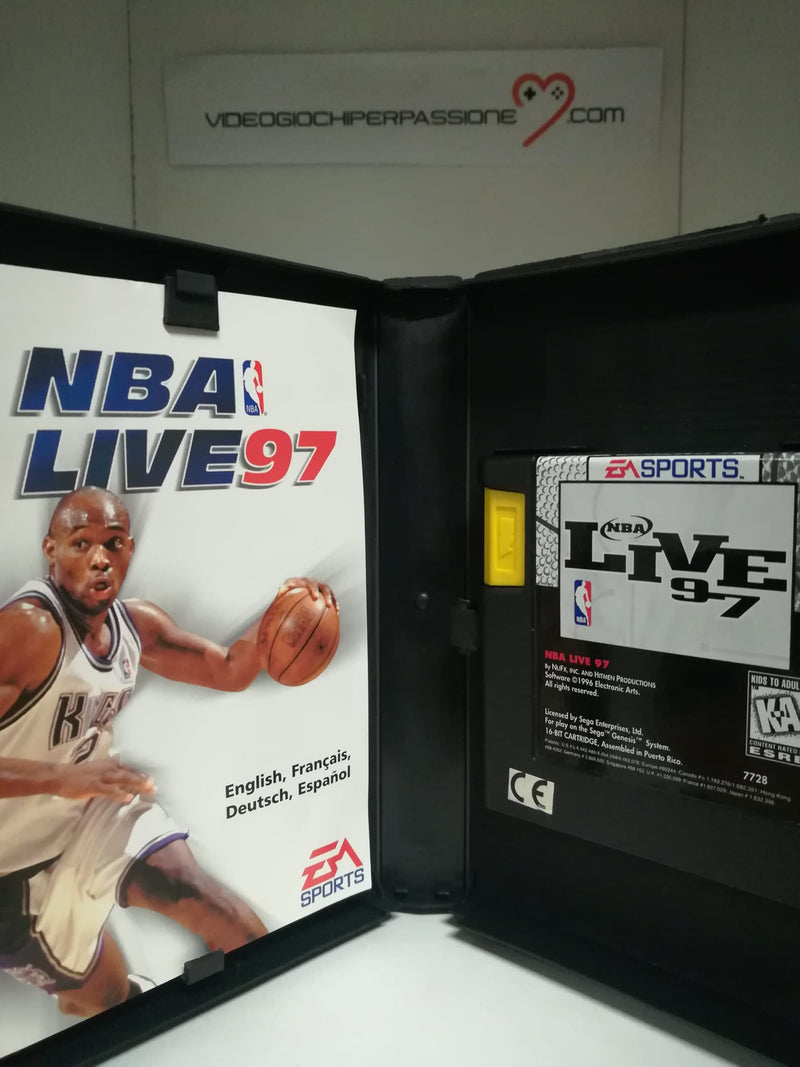 NBA LIVE 97  SEGA MEGA DRIVE  (usato) (6668906332214)