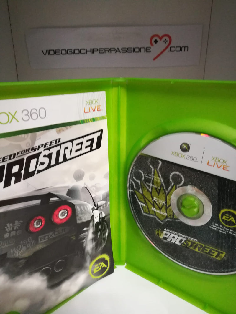 NEED FOR SPEED PRO STREET XBOX 360 (usato garantito)(versione italiana) (6736522706998)