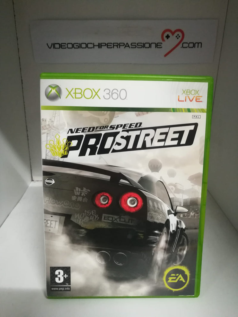 NEED FOR SPEED PRO STREET XBOX 360 (usato garantito)(versione italiana) (6736522706998)