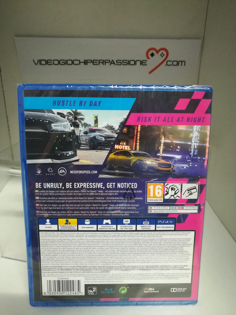 NEED FOR SPEED HEAT PS4 (6659599630390)