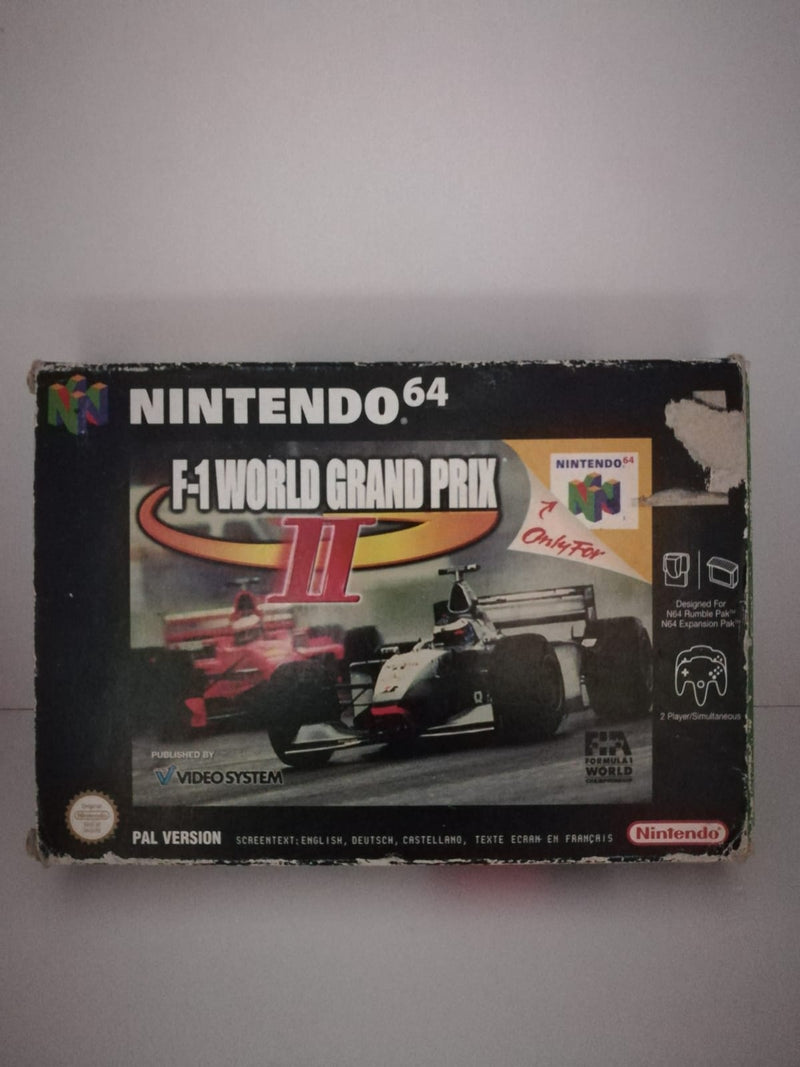 F-1 WORLD GRAND PRIX 2 NINTENDO 64 (versione europea) (4673549860918)