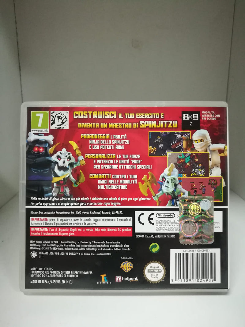 LEGO NINJAGO IL VIDEOGIOCO NINTENDO DS (usato garantito) (6636644728886)