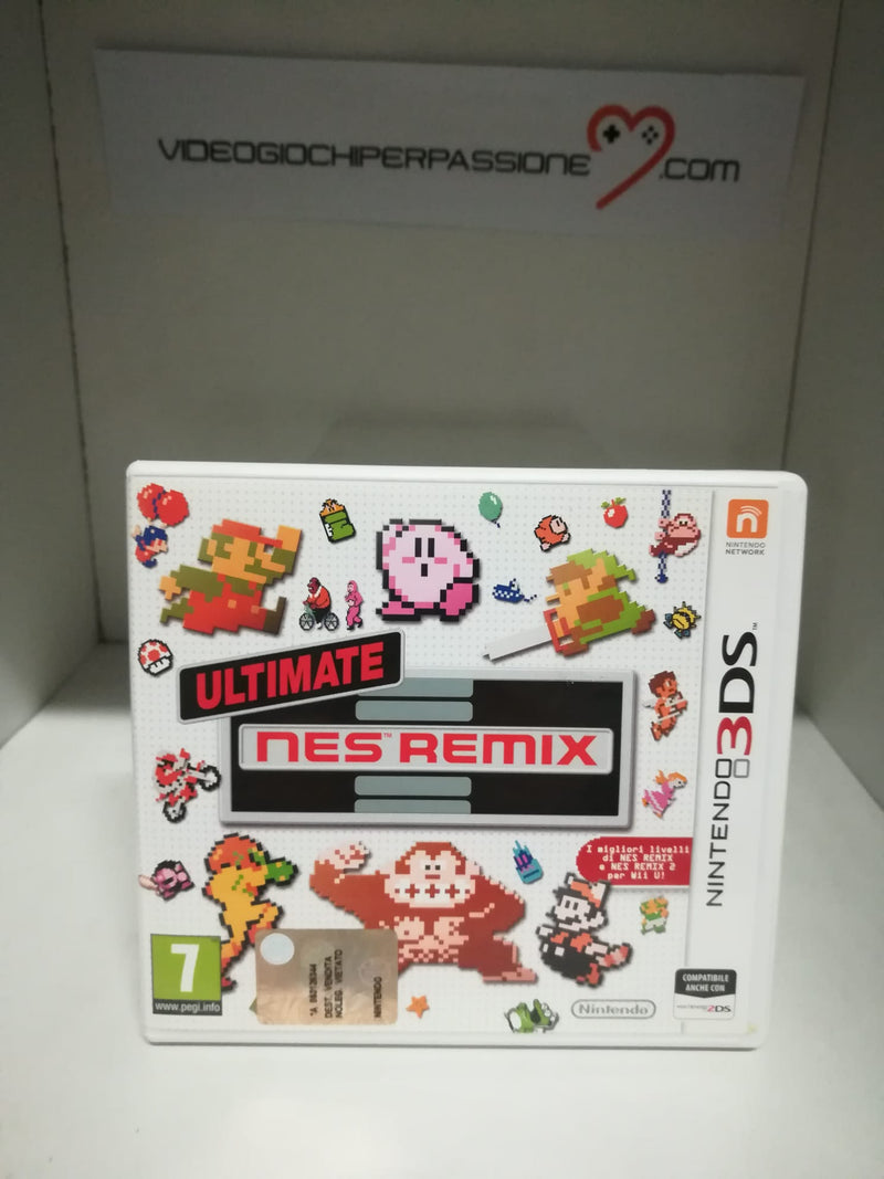 ULTIMATE NES REMIX NINTENDO 3DS (usato garantito)(versione italiana) (6660498653238)