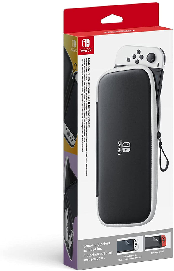 Custodia e Pellicola Protettiva per Nintendo Switch Modello OLED - Nintendo Switch (6634470047798)