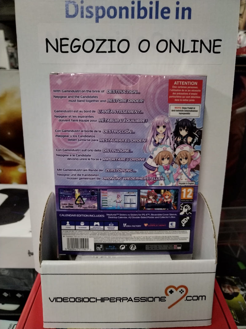 Neptunia: Sisters VS Sisters Calendar Edition Playstation 4 (6860007505974)