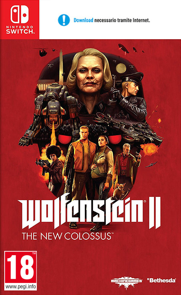 Wolfenstein II: The New Colossus - Nintendo Switch Edizione Europea (4911698280502)