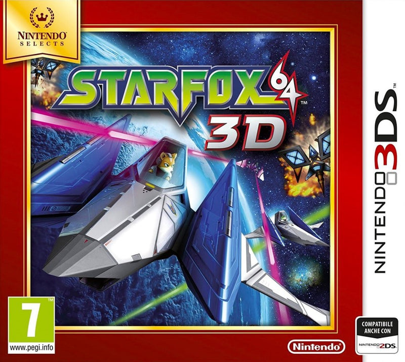 STARFOX 64 3D SELECTS NINTENDO 3DS EDIZIONE ITALIANA (4574227726390)