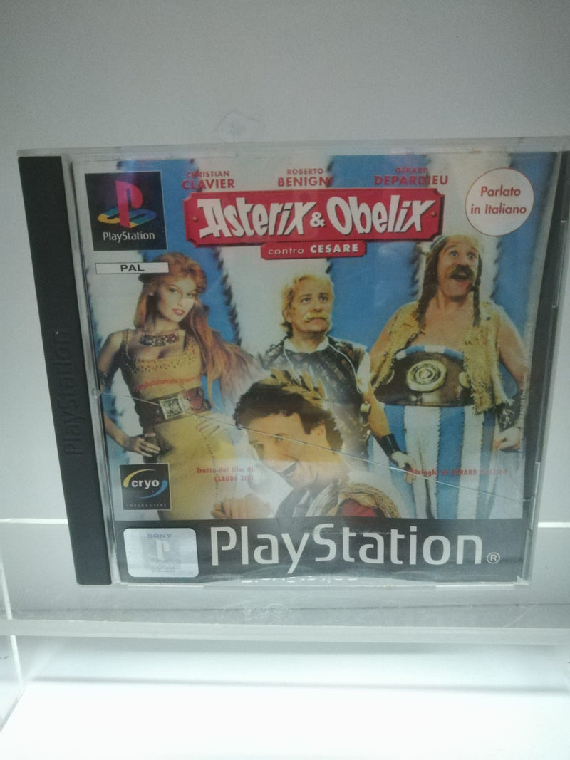 ASTERIX & OBELIX CONTRO CESARE PS1 (usato garantito)(manca il manuale)(parlato in italiano) (4741236228150)