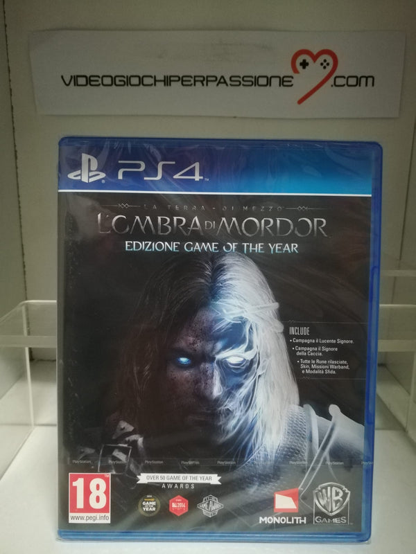 LA TERA DI MEZZO L'OMBRA DELLA GUERA EDIZIONE GAME OF THE YEAR  PS4 (6680360484918)