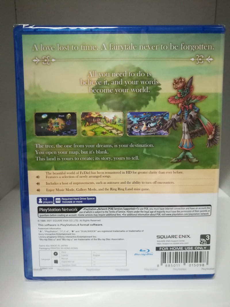 Legend Of Mana Remasterd Playstation 4 Edizione Asiatica [Sottotitoli Inglese] (6552637538358)