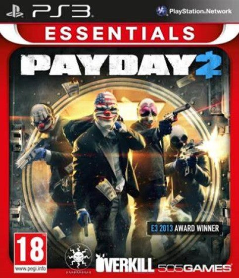 PAYDAY 2 ESSENTIALS PLAYSTATION 3 EDIZIONE ITALIANA (4534179070006)