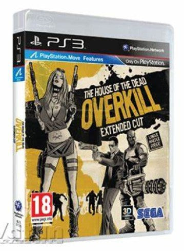 THE HOUSE OF THE DEAD OVERKILL EXTENDED CUT PLAYSTATION 3 EDIZIONE ITALIANA (4534118678582)