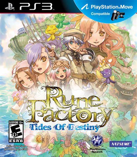 RUNE FACTORY TIDES OF DESTINY PLAYSTATION 3 EDIZIONE AMERICANA (4536261509174)