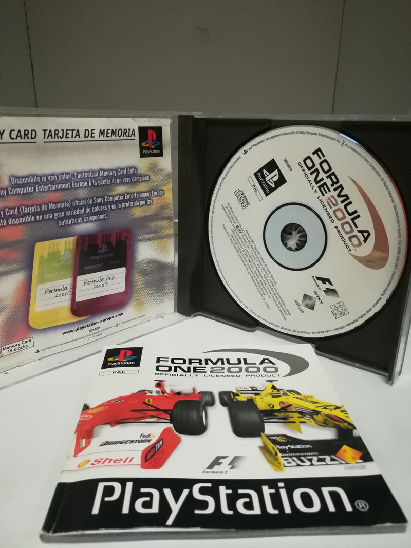 FORMULA ONE 2000 PLAYSTATION 1 (usato garantito)(versione italiano) (6590584946742)