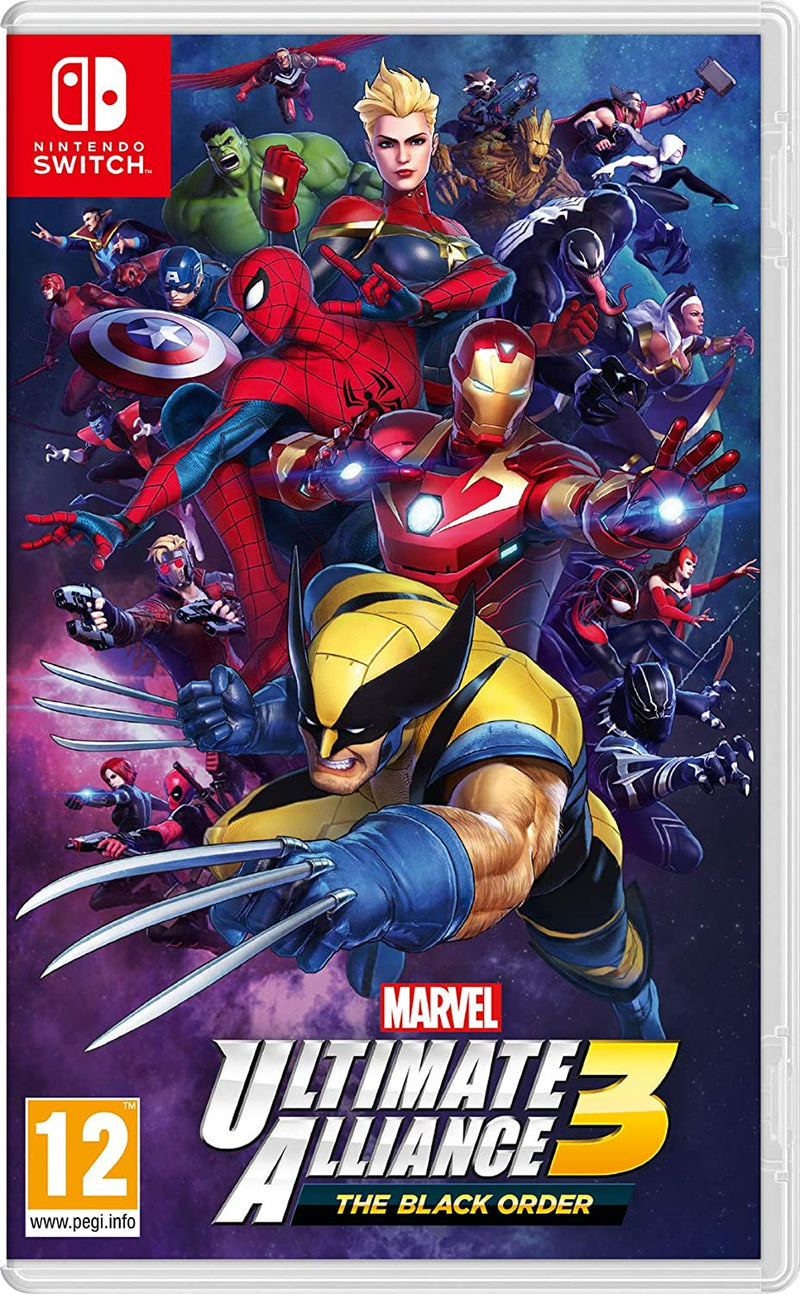 MARVEL ULTIMATE ALLIANCE 3:THE BLACK ORDER NINTENDO SWITCH (versione inglese) (4656034381878)