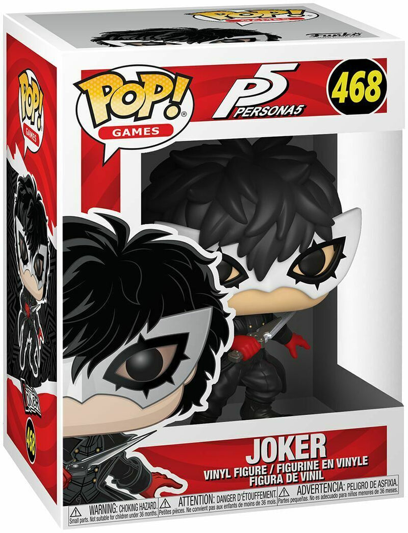 Persona 5 POP! FUNKO Games  The Joker N-468 9 cm  (PRE-ORDER) (4910550614070)