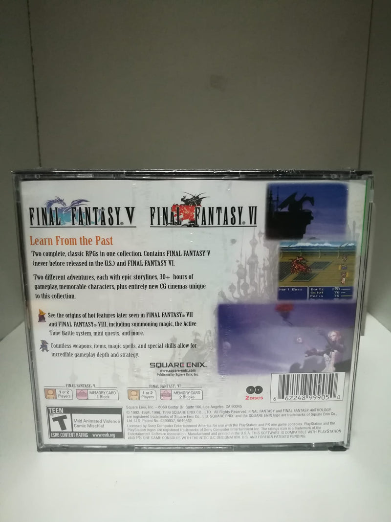 FINAL FANTASY ANTHOLOGY PS1 (versione americana) (6601815261238)