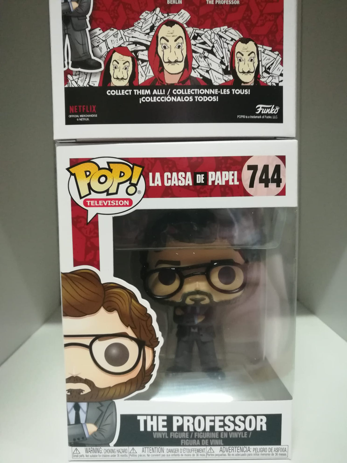Funko Pop! TV: La Casa De Papel - Professore - Figura In Vinile Da Collezione 9,5 Cm - Merchandising Ufficiale Per Fans