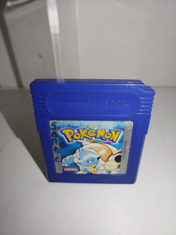 Pokemon Blue Game Boy Nintendo (usato)(versione italiana)(solo cartuccia) (8056321999150)