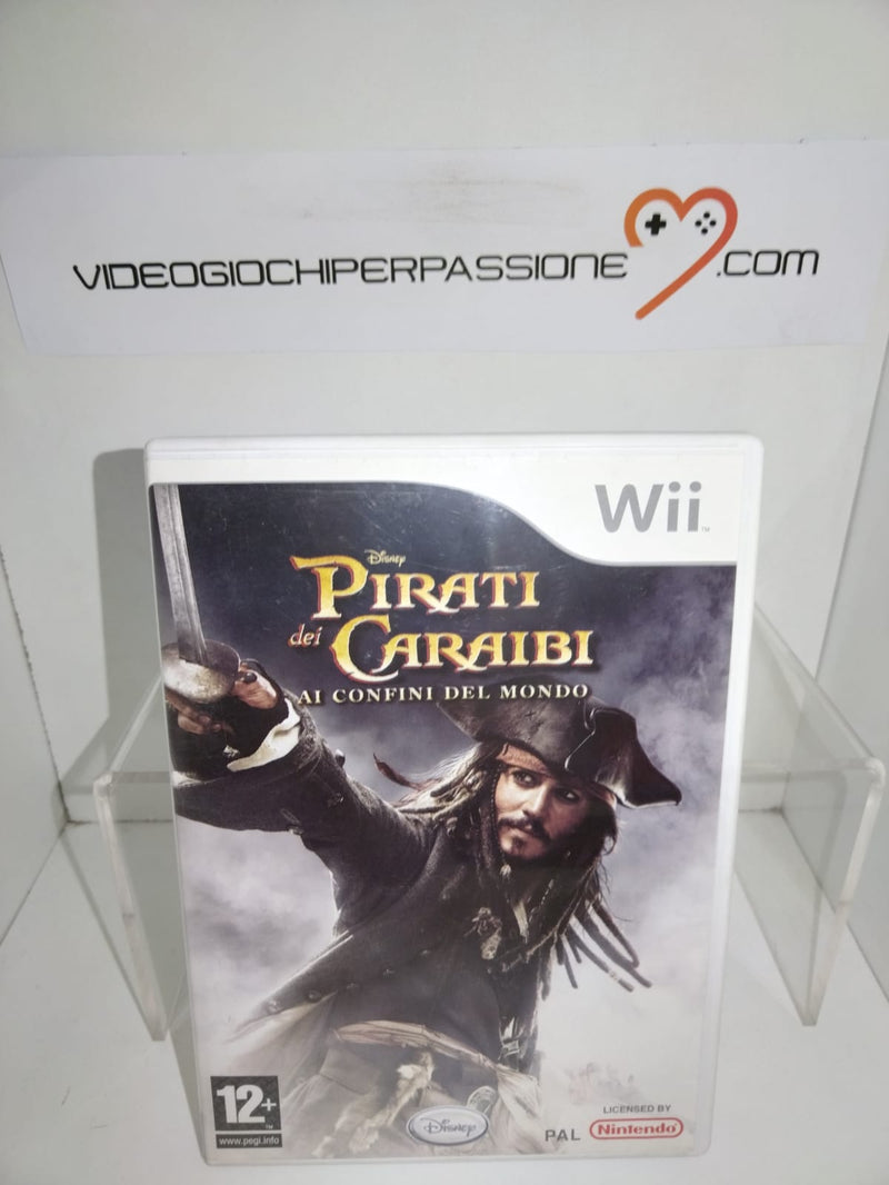 DISNEY PIRATI DEI CARAIBI ai confini del mondo NINTENSO WII (usato)(versione ita.) (6801362452534)