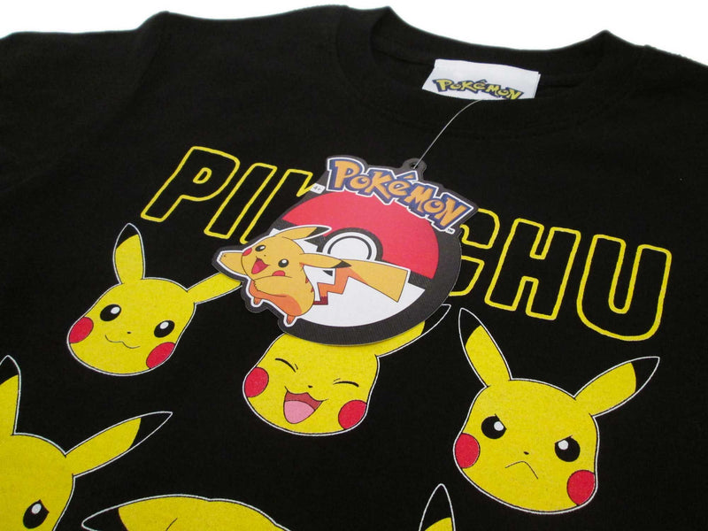 T-Shirt Pokemon - Pikachu (ORIGINALE)(100% COTONE) (6793335898166)