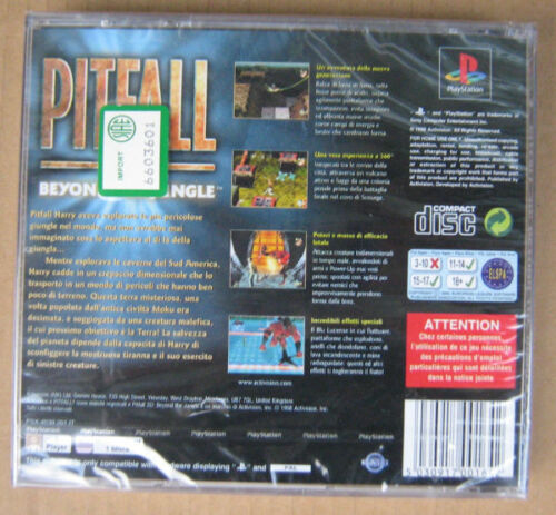 PITFALL 3D BEYOND THE JUNGLE  PS1 (versione inglese) (4660901609526)