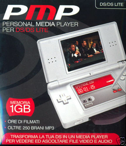 PMP PERSONAL MEDIA PLAYER PER DS/DS LITE (per vedere ed ascoltare file video e audio) (4696115609654)