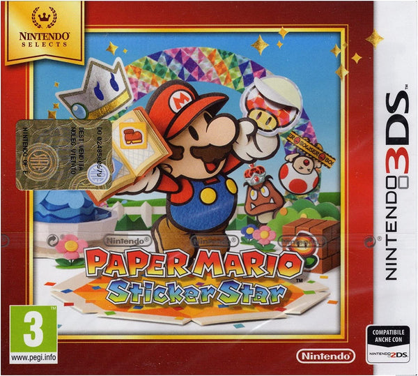 PAPER MARIO STICKER STAR NINTENDO 3DS (versione italiana) (8052468711726)