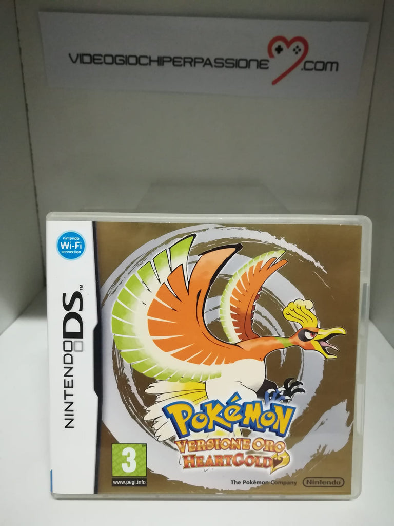 Pokémon: Versione Oro Heart Gold - Videogioco Nintendo DS - Ed. Italiana -  eZy toyZ Negozio giocattoli on line