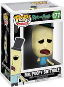 POP! FUNKO RICK & MORTY MR. POOPY BUTTHOLE -177- (4829239476278)