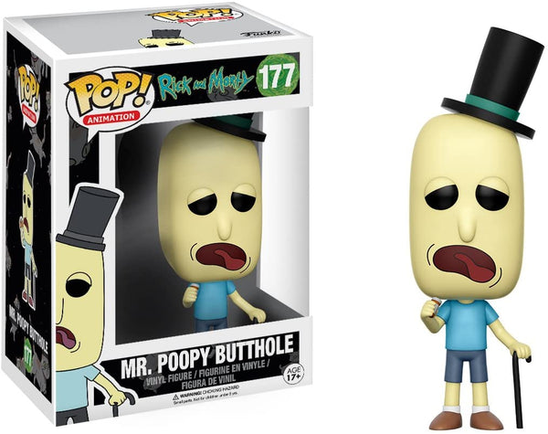 POP! FUNKO RICK & MORTY MR. POOPY BUTTHOLE -177- (4829239476278)