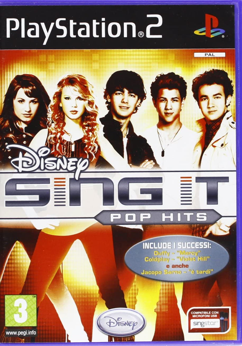 DISNEY SING IT : POP HITS PS2 (4600437899318)