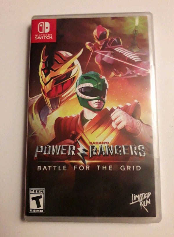 POWER RANGERS : BATTLE FOR THE GRID NINTENDO SWITCH (versione americana) (4656061382710)
