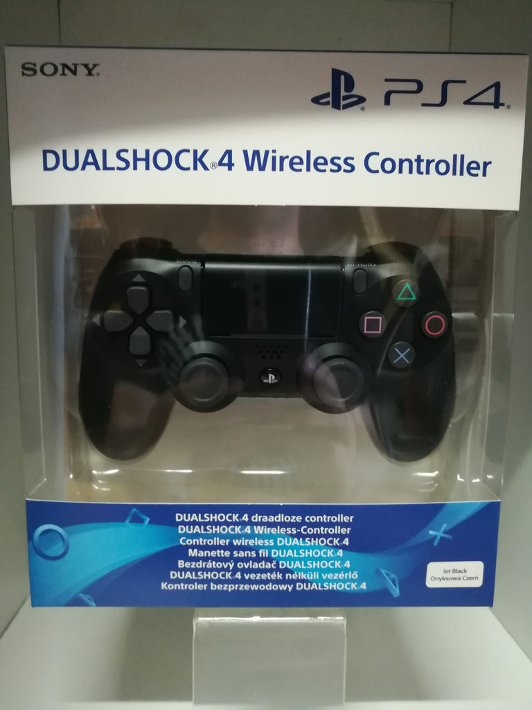 CONTROLLER PlayStation 4 JET BLACK SONY DUALSHOCK 4 (ORIGINALE)
