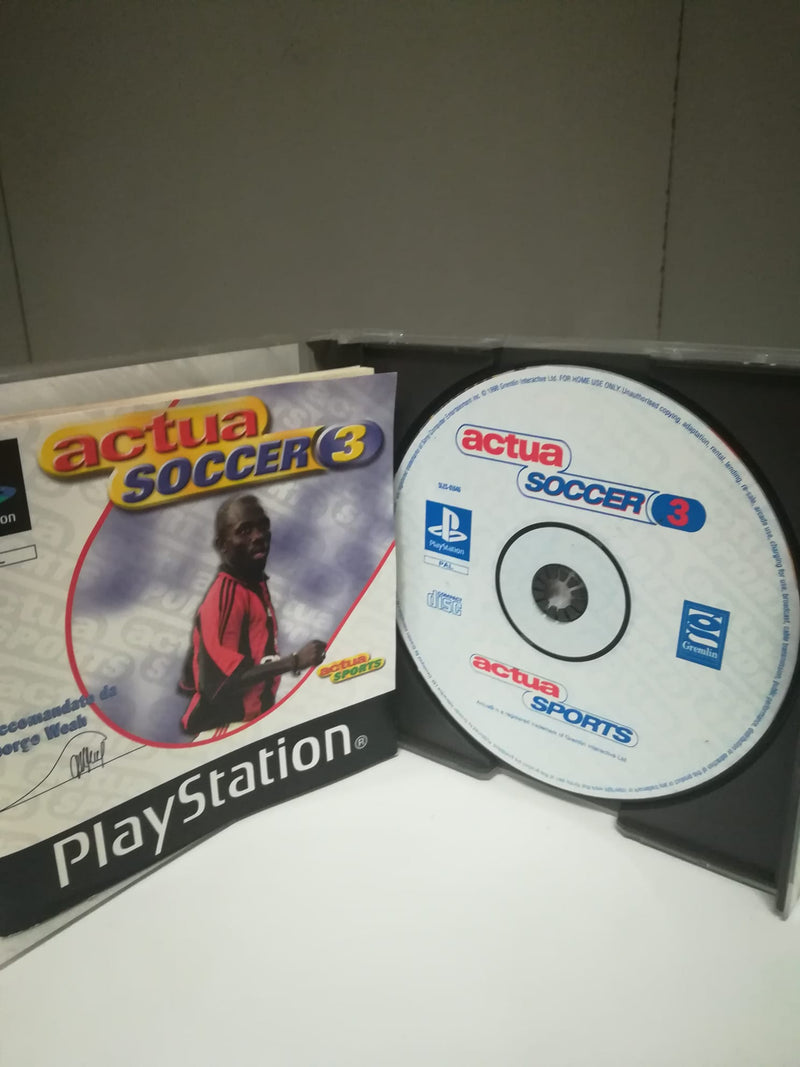 ACTUA SOCCER 3 PS1 (versione italiana) (4662087254070)