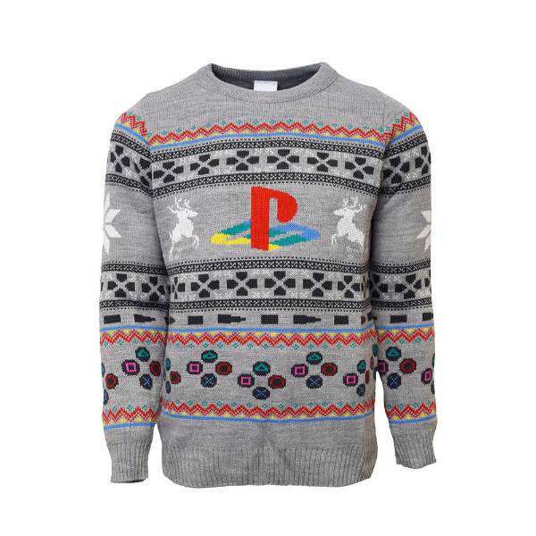 PlayStation 1 Maglione Ufficiale Natalizio -  Ugly Sweater (8001205535022)