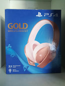 CUFFIE PLAYSTATION 4 ROSE GOLD WIRELESS HEADSET 7.1 SURROUND (usato garantito) (6616211324982)