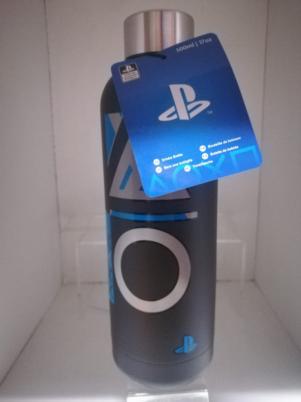 Borraccia in metallo ufficiale PlayStation (6610115461174)