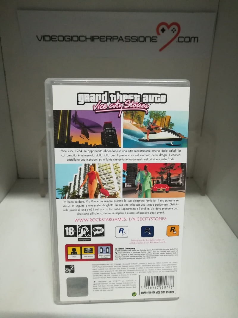 GTA : VICE CITY STORIES PSP (usato garantito)(versione italiano) (6661668339766)