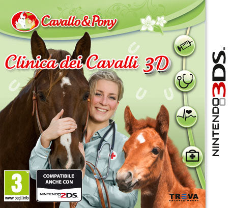 CLINICA DEI CAVALLI 3D NINTENDO 3DS EDIZIONE ITALIANA (4574206492726)