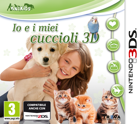 IO E I MIEI CUCCIOLI 3D NINTENDO 3DS EDIZIONE ITALIANA (4574209212470)