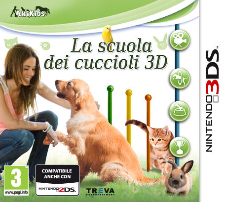 LA SCUOLA DEI CUCCIOLI 3D NINTENDO 3DS EDIZIONE ITALIANA (4574192468022)