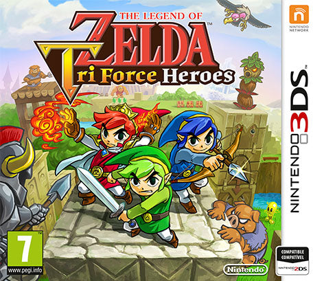 ZELDA TRI FORCE HEROES NINTENDO 3DS EDIZIONE ITALIANA (4558457569334)