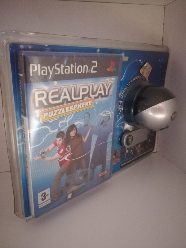 REALPLAY PUZZLESPHERE PS2 +MOTION SENSING TILT CONTROLLER (versione europea) (4734110597174)