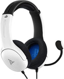 PDP Cuffie Stereo LVL40 per Playstation 4 & 5, Bianco (6632044265526)