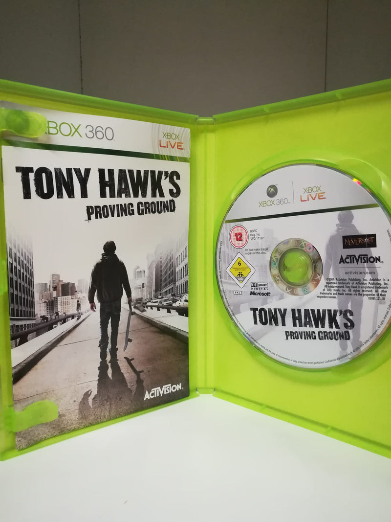 TONY HAWK'S PROVING GROUND XBOX 360 (usato garantito) (6590540382262)